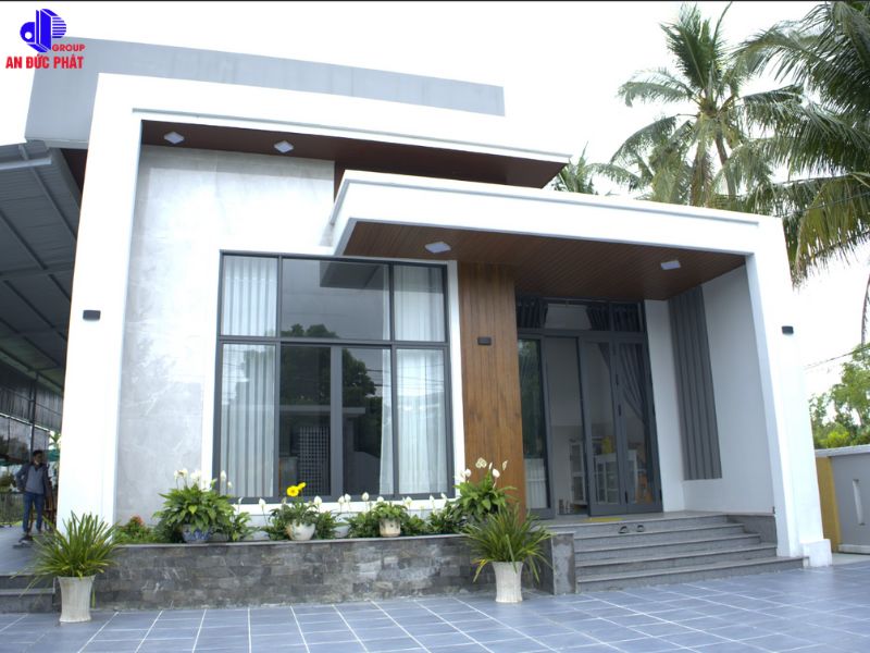 Cửa nhôm Xingfa phòng ngủ có cửa sổ lớn