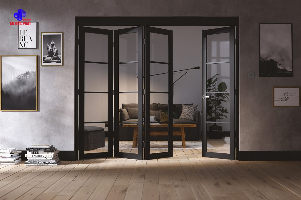 Cửa lùa xếp trượt đem lại vẻ đẹp hiện đại và sang trọng cho ngôi nhà - An Đức Phát Windows