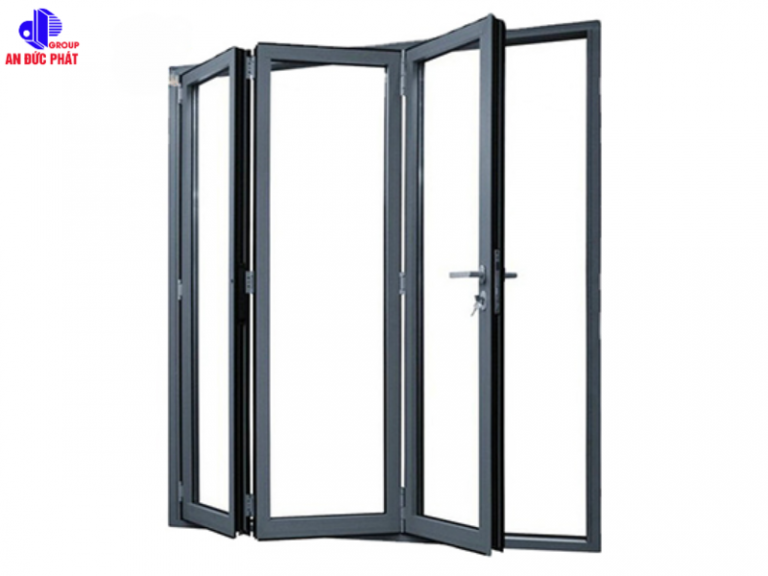 Cửa lùa xếp trượt cánh lẻ – Loại 3 cánh - An Đức Phát Windows