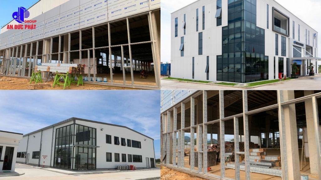 Các dự án công trình được An Đức Phát sử dụng hệ mặt dựng nhôm kính Stick