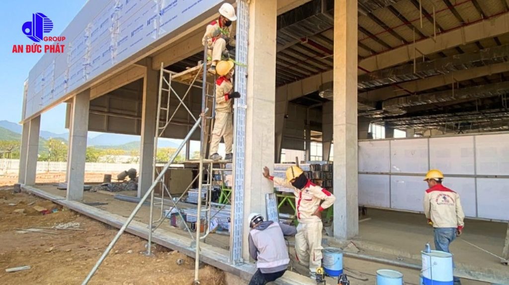 An Đức Phát thi công vách kính mặt dựng đạt chuẩn kỹ thuật