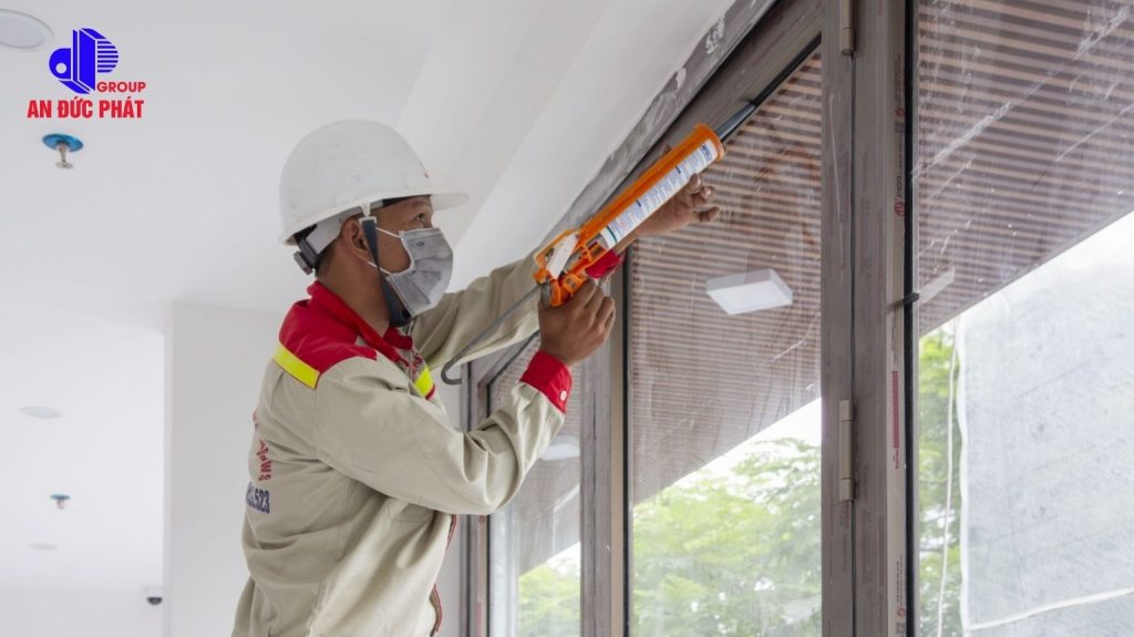 Kỹ thuật bơm keo và lắp gioăng rất quan trọng đối với việc kiểm soát độ kín khít và chống thấm