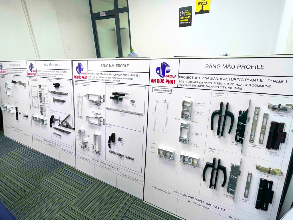 phụ kiện nhôm kính an đức phát